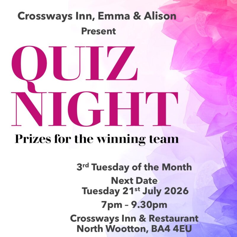 Crossways Quiz Night Poster 2